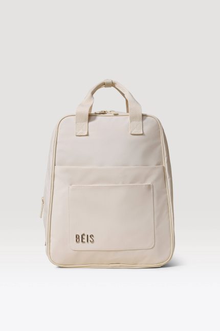 The Expandable Backpack in Beige