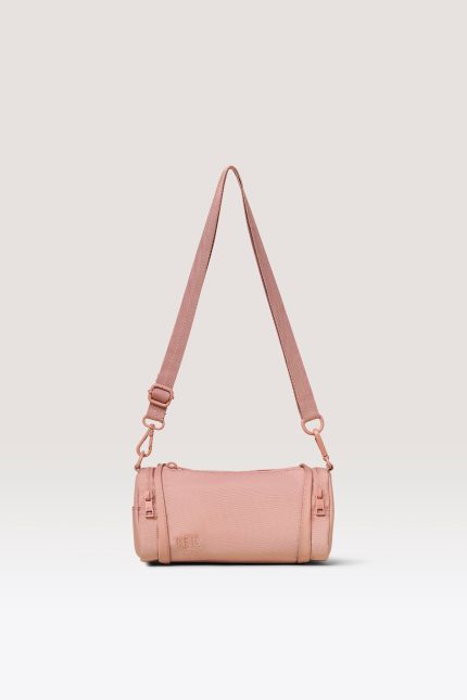 The Expandable Crossbody Charm in Atlas Pink